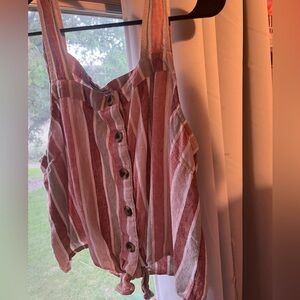 Sonoma cropped tank top size XL